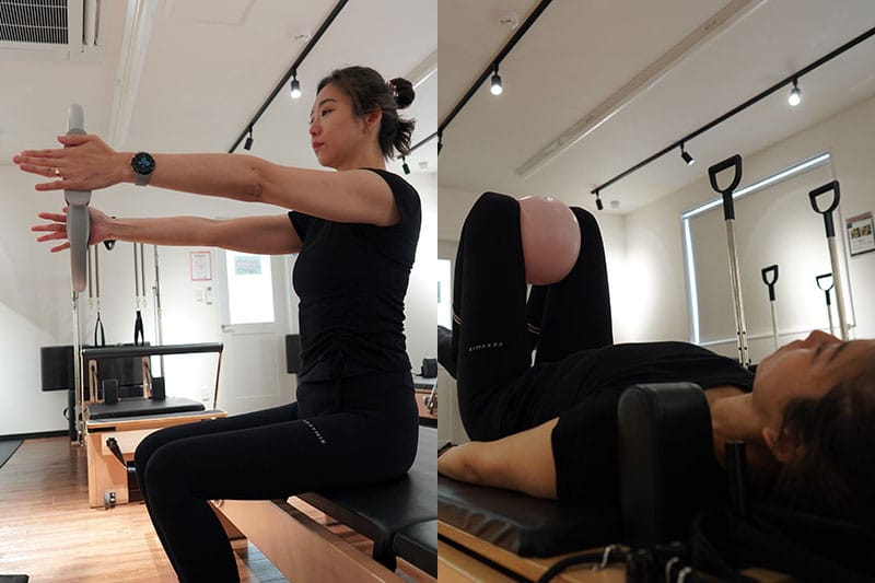 尼崎のピラティススタジオのマシンの説明-プロップス